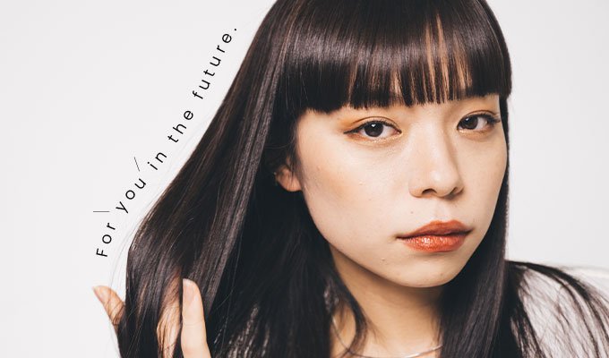 髪質改善でうる艶に整えた美髪のモデル